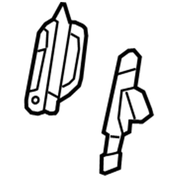 Hummer Interior Door Handle - 15805685