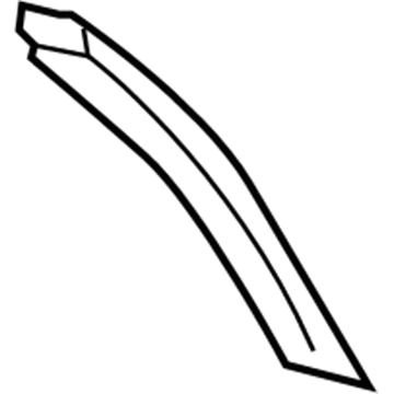 Chevy 19121173 Rear Weatherstrip
