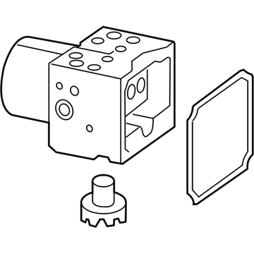 Chevy Impala ABS Pump And Motor Assembly - 15895605