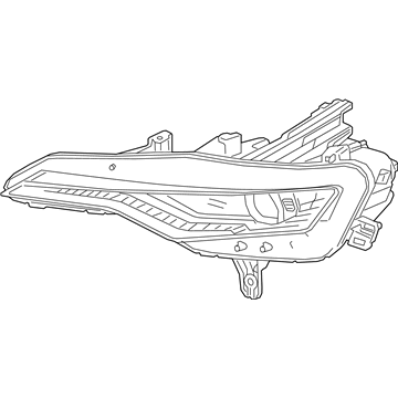 Chevy 84756148 Headlamp Assembly