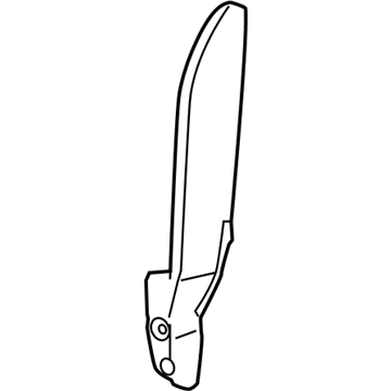 GM 96661150 Fender Insulator 96661150 GM Fender Insulator Illustration 1 of 1