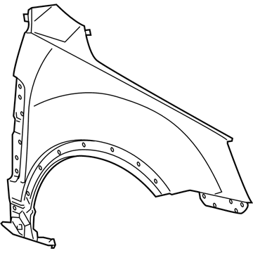 Chevy Captiva Sport Fender - 25865102