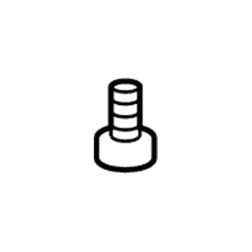 GM 94535928 Fender Liner Retainer 94535928 GM Fender Liner Retainer Illustration 1 of 1