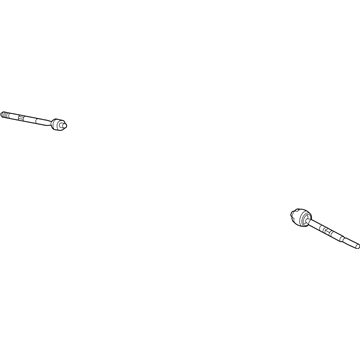 GM 84189058 Inner Tie Rod 84189058 GM Inner Tie Rod Illustration 1 of 1