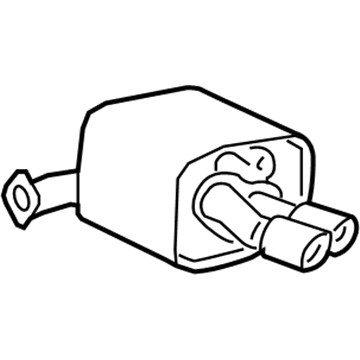Pontiac G8 Muffler - 92201330