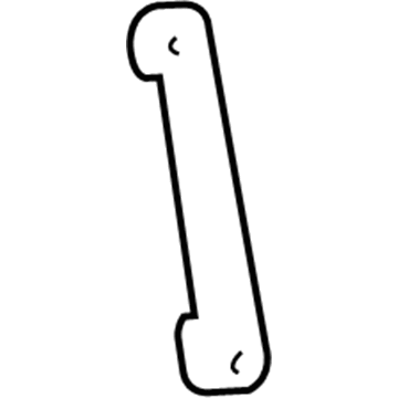GM 19123240 Front Seat Air Bag Bracket, Driver Side 19123240 GM Front Seat Air Bag Bracket, Driver Side Illustration 1 of 1