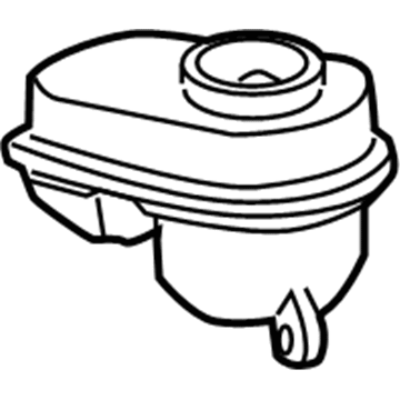 Cadillac Brake Master Cylinder Reservoir - 25897557