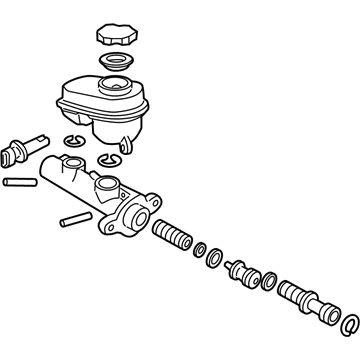 Cadillac Brake Master Cylinder Repair Kit - 22797527