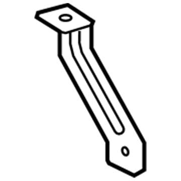 GM 20836009 Instrument Panel Bracket, Driver Side 20836009 GM Instrument Panel Bracket, Driver Side Illustration 1 of 1