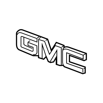 GMC 84360934 Emblem
