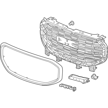 GMC 84943504 Grille Assembly