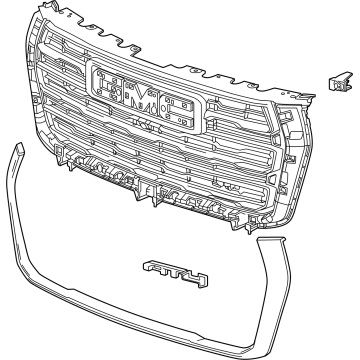 GMC 85040010 Grille Assembly