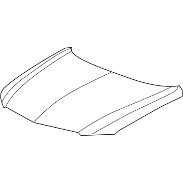 GM 84931160 Hood 84931160 GM Hood Illustration 1 of 1