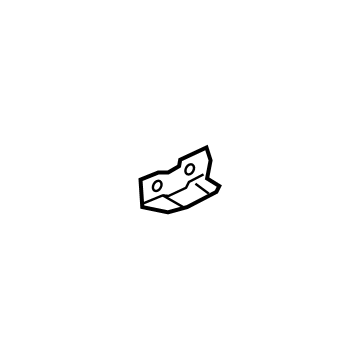 84283494 GM Bracket, Passenger Side Illustration 1 of 1
