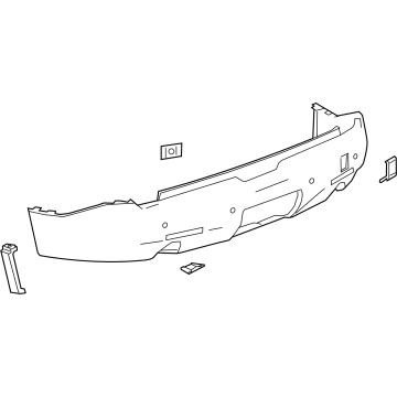 Chevy Traverse Limited Bumper - 85568871