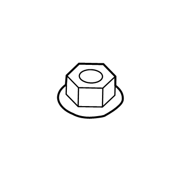 Buick 11546379 Lower Control Arm Nut