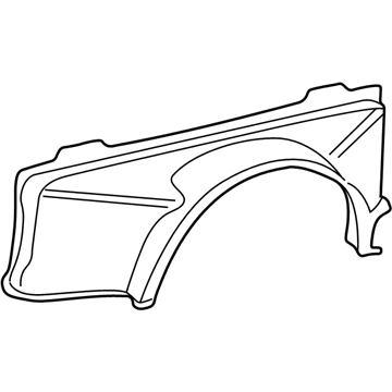 GM 15088326 Shroud 15088326 GM Shroud Illustration 1 of 1