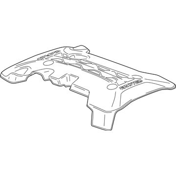Chevy Malibu Engine Cover - 25201312