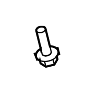 GM 11609370 Bolt, Heater And A/C Control 11609370 GM Bolt, Heater And A/C Control Illustration 1 of 1
