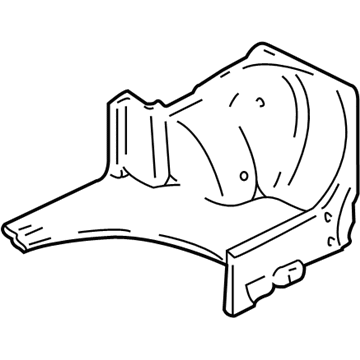 Chevy 22659200 Wheelhouse Trim