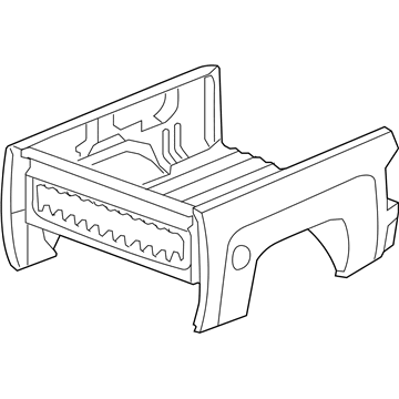 84290081 GM Box Assembly Illustration 1 of 1