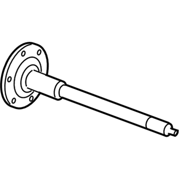 20768561 GM Axle Assembly, Front Passenger Side Illustration 1 of 1
