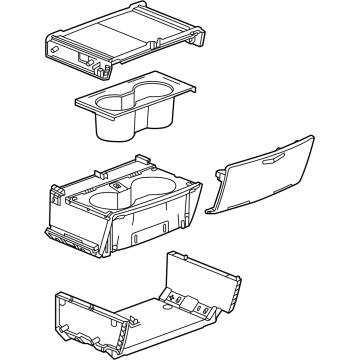 Cadillac 84989200 Compartment