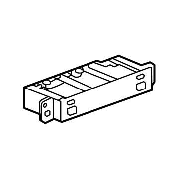 13566299 GM Receptacle Assembly-Audio/Video *Jet Black Illustration 1 of 1