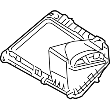 Cadillac Air Filter Box - 15870743