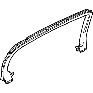 84958445 GM Molding, Rear Door Belt Trim Finish & Window Garnish Illustration 1 of 1