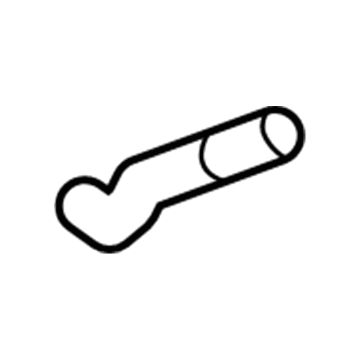 GM 95423489 Inlet Pipe 95423489 GM Inlet Pipe Illustration 1 of 1