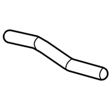 GM 95423493 Outlet Hose 95423493 GM Outlet Hose Illustration 1 of 1