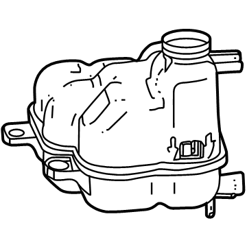 Cadillac 23378398 Expansion Tank