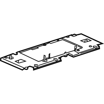 GM 20989896 Cover, Passenger Side 20989896 GM Cover, Passenger Side Illustration 1 of 1