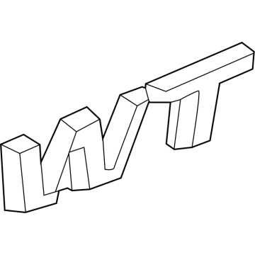 Chevy Silverado EV Emblem - 85612195