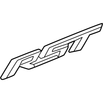 Chevy Silverado EV Emblem - 85574803