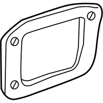 GM 52457440 Blower Case Gasket 52457440 GM Blower Case Gasket Illustration 1 of 1