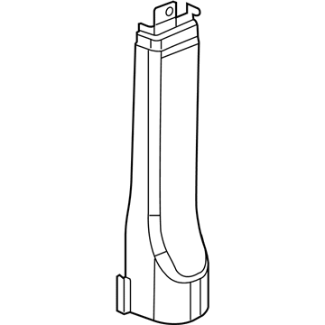 GMC 84052297 Lower Center Pillar Trim