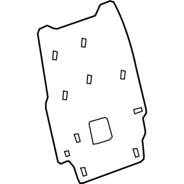 Chevy 20916166 Seat Back Panel