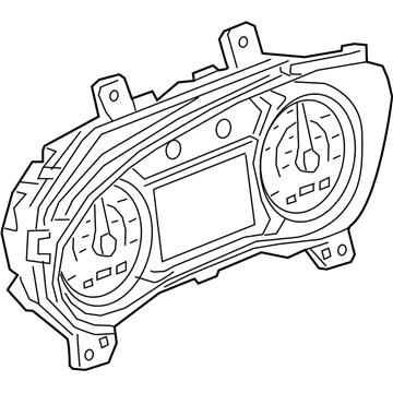 GMC Terrain Speedometer - 84424069