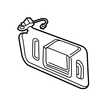 Chevy 26451300 Sunvisor