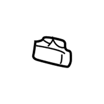 GM 10283356 Muffler Clip 10283356 GM Muffler Clip Illustration 1 of 1