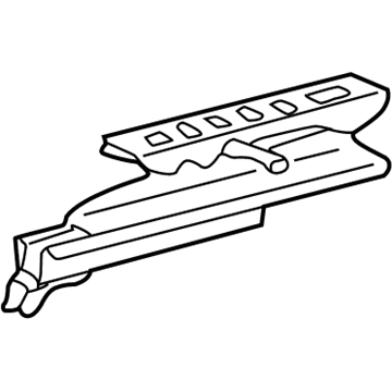 GM 19124250 Seat Adjuster, Inner Passenger Side 19124250 GM Seat Adjuster, Inner Passenger Side Illustration 1 of 1