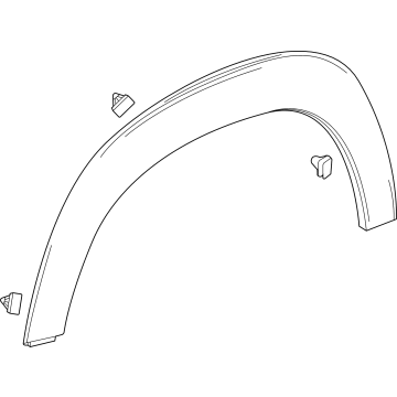 Chevy 42733297 Wheel Opening Molding