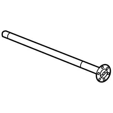 GM 84757355 Axle Shaft, Rear 84757355 GM Axle Shaft, Rear Illustration 1 of 1