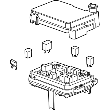 22929762 GM Fuse Box Illustration 1 of 1