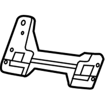 GM 92202350 Child Seat Bracket 92202350 GM Child Seat Bracket Illustration 1 of 1