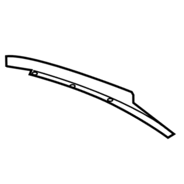 15272735 GM Applique, Front Passenger Side Illustration 1 of 1