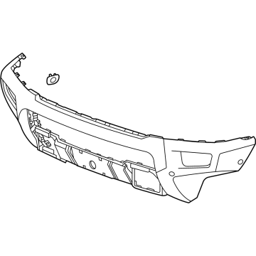 GMC Hummer EV SUV Bumper - 87829116