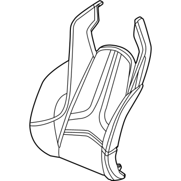 Chevy 84830133 Seat Back Cover